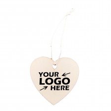 Hanging Wooden Love Heart for Decoration